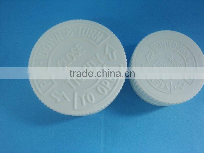 Plastic yellow flip top cap with liner 38-400/ 38mm closure ribbed cap for honey bottle