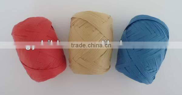 Eco-friendly Raffia Ribbon, Natural material paper ribbon for everyday decoration