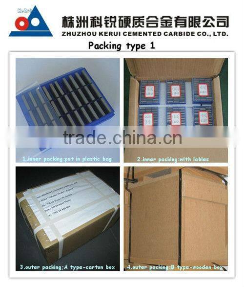 tungsten carbide cutter blade