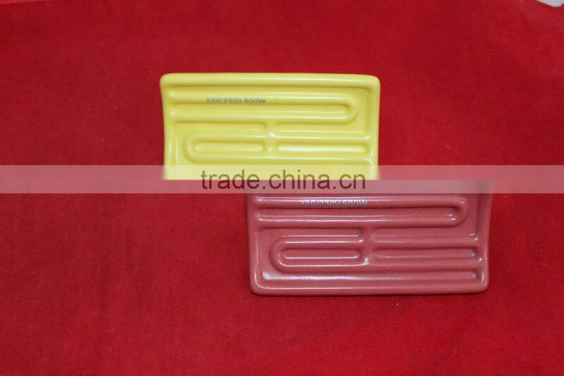 220V 500W 300W 800W 1000W SQUARE FLAT ELEMENT IR CERAMIC HEATER HEATING PLATE