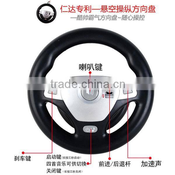 1:14 model RC car with steering wheel in Gravity sensing, with light and music, rc car, rc toys