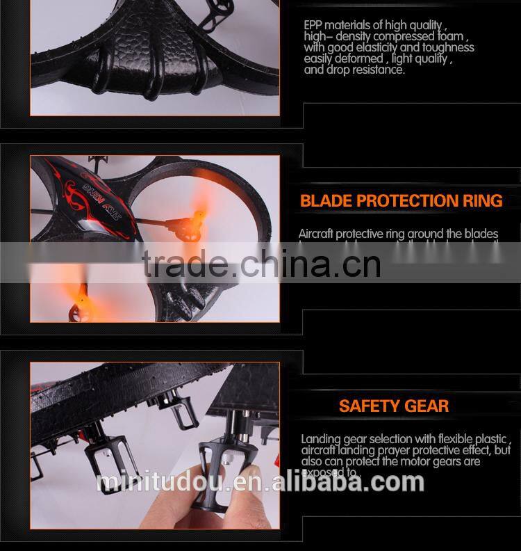 China Manufacture Suitable Design X39 6 CH 2.4G Remote Control Quadcopter Medium Size Foamy Quadcopter with 6-axis Gyro vs X30