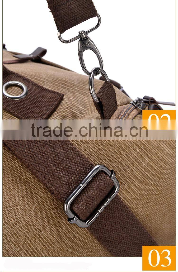 New style mult-function cylindric canvas shoulder bag/leisure bag/causal bag/student bag/travel bag/pack bag/tote bag/backpack/m