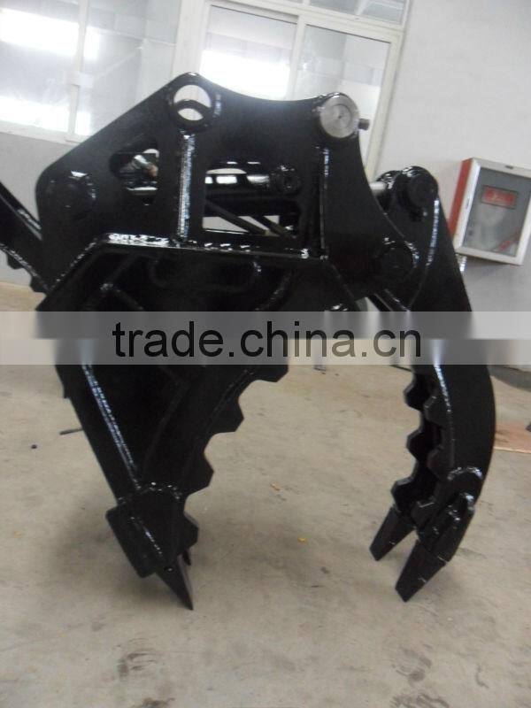 Rotating Wood Log Stone Grapple Grab for Hyundai Doosan CAT Excavator