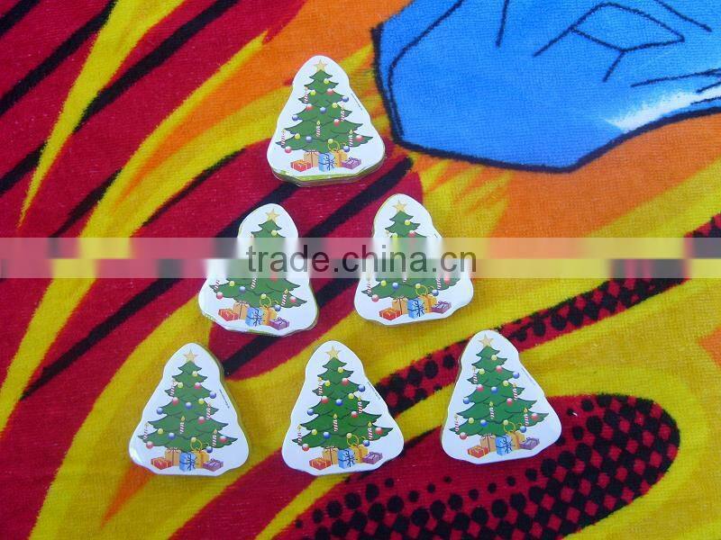 Christmas tree shape compressed towel