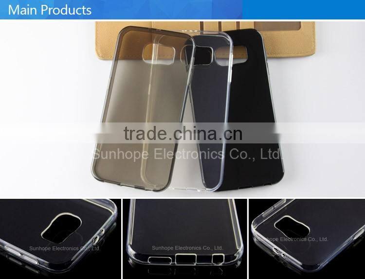clear design tpu soft cell phone case For Samsung Galaxy S7 Plus