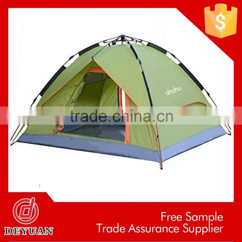 2-3 persons single layer auto open outdoor camping tent