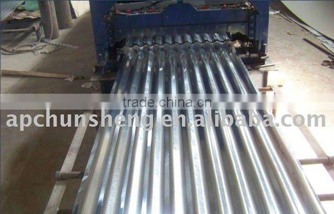 0.2mm-0.7mm hot-dipped galvanized corrugated roofing sheet factory