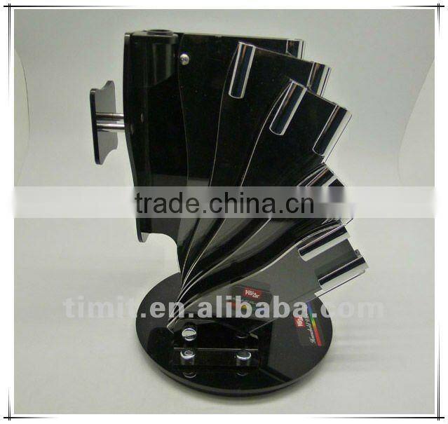 8pcs stainless steel solid handle kitchen knife