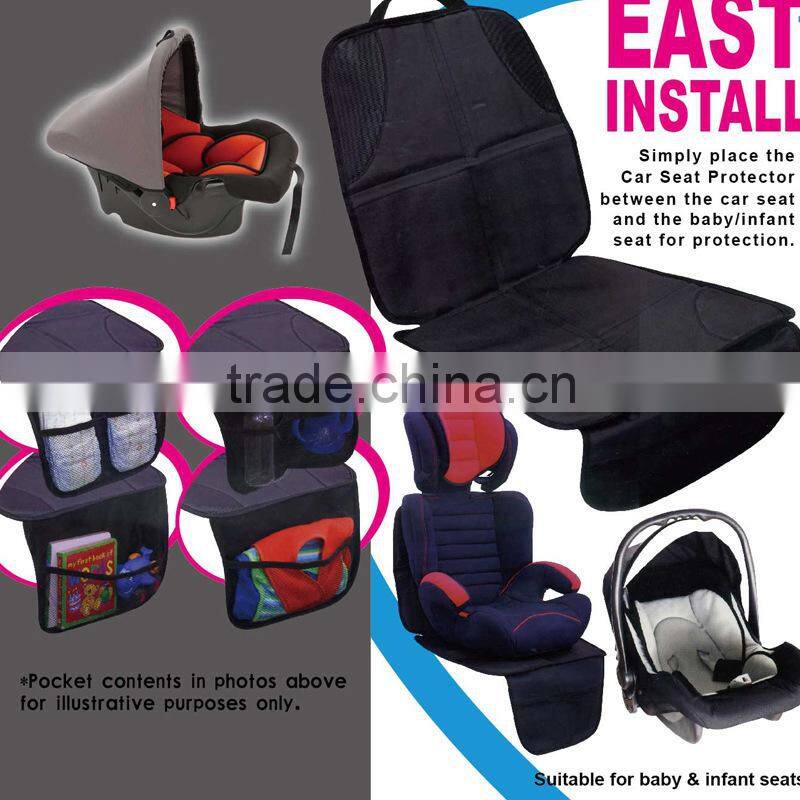 SUPER MAT NONSLIP WASHABLE CAR SEAT PROTECTOR for Kids Travel Accessory - New exported to Europe and america