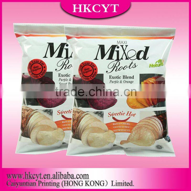 3 side seal vacuum nylon bag for packing dry sea product food