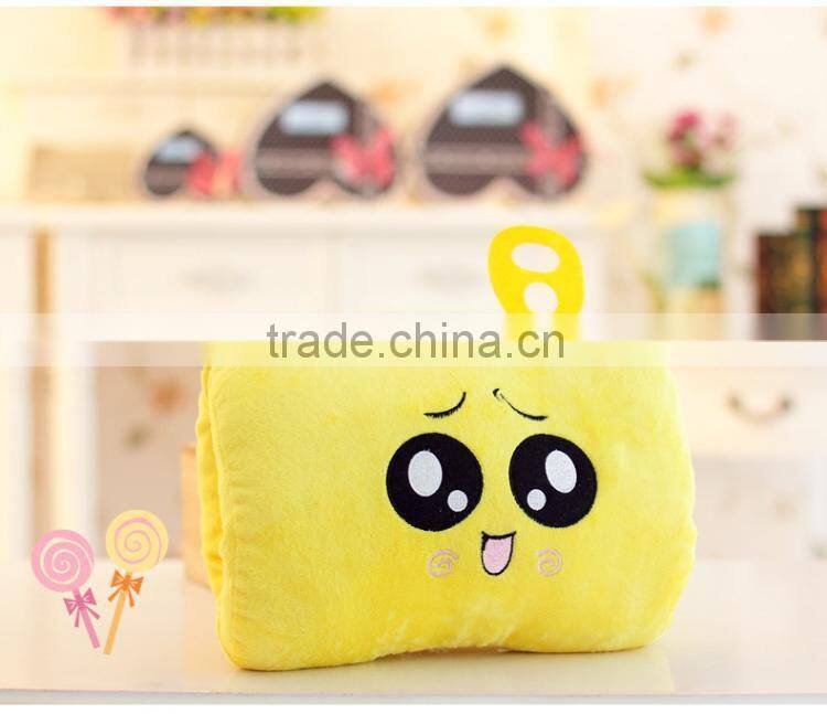 Hot sale plush emoji hand warmer/ Hand warmeremoji pillow/ Emoji hand warmer