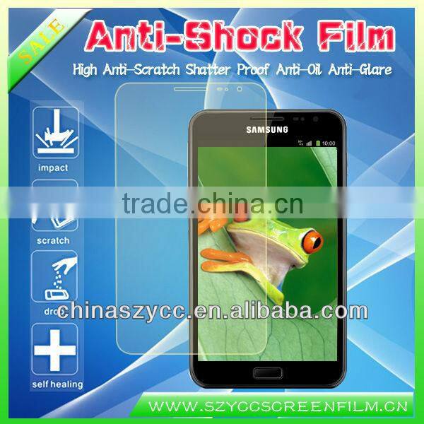 High Quality Latest New Products 2013 Explosion-proof Screen Protector For Samsung Galaxy Note i9220