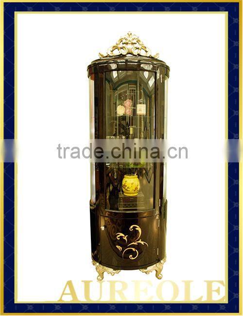 AK-6004 Hot Sale Top Quality Best Price Antique Wooden Wine Cabinet