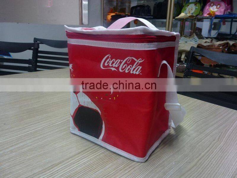 2016 Outdoor fitness insulated lunch bag cooler bag wine bottle cans bag