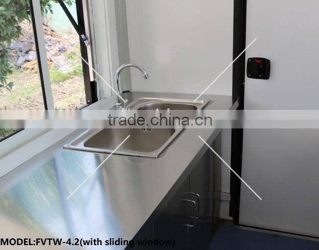 Big wheels mobile kitchen trailer,catering trailer,mobile food trailer design