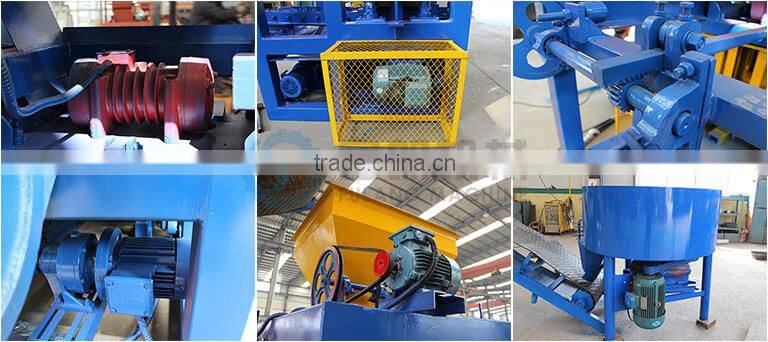 QTF4-24 concrete block maker/ brick factory cost/ cinder block making machine