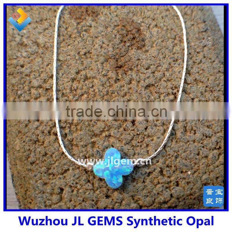 2015 New Arrival flower opal charm bracelet Synthetic Opal beads bracelet