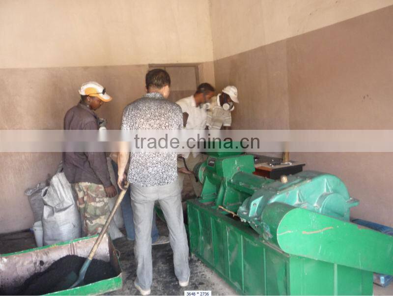 Hot selling high quality charcoal bar shapee BBQ charcoal briquette machine price