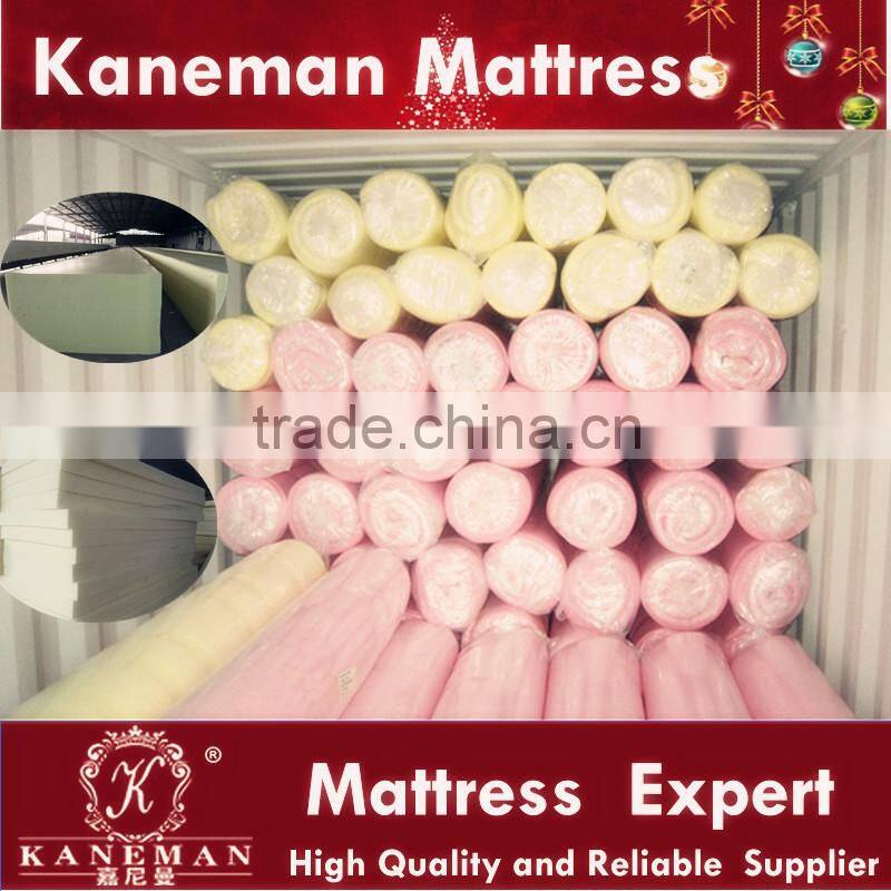 High density PU FOAM sheet roll for furniture use