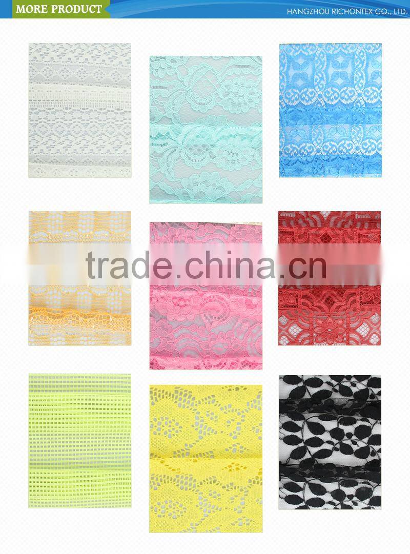 Widely Used Multi-function Popular Korean Lace Fabric