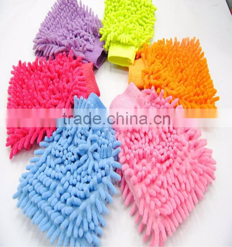 210g Plush Microfiber Car Wash Mitt