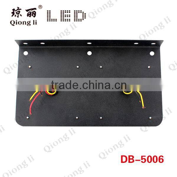 82 LED iron plate anti-shock square led tail lights 24v truck