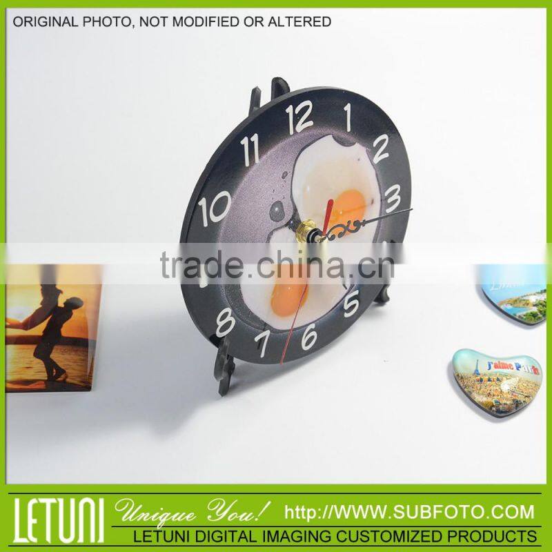 Wooden wall mounted clock shop decoration