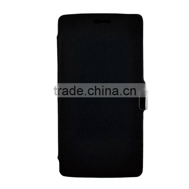 Book style PU Leather cover case for LG G3 beat