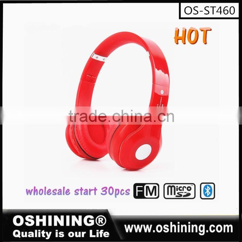 2016 New product bluetooth headset wholesale