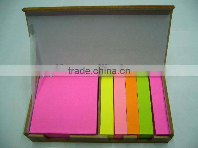 kraft paper sticky notepad