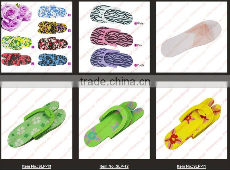 Disposable Slipper / EVA Foam Salon Spa Slipper / Disposable Pedicure thong Slippers / Beauty Slipper