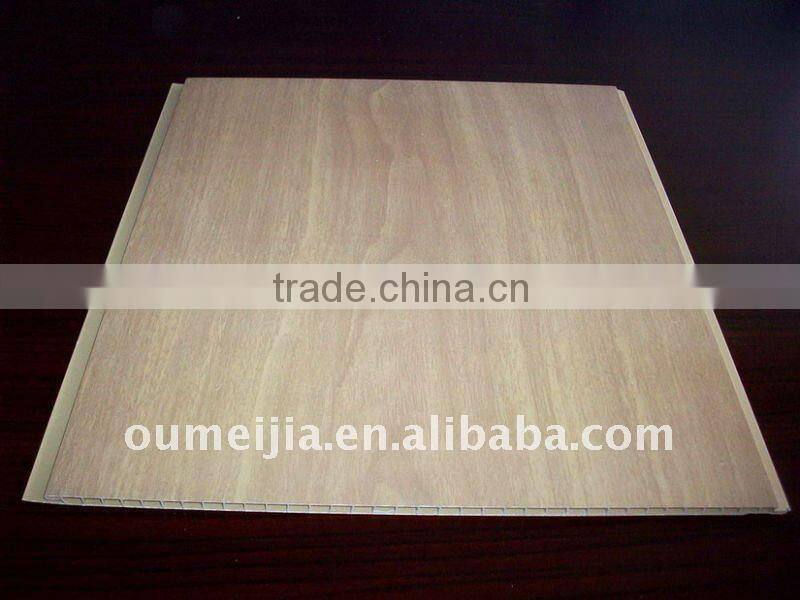 wooden design pvc ceiling panel (with different colors)