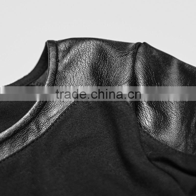 PQ-178 PUNK RAVE"Thorn" Series Punk Dark Minimal Spell PU Leather Dress With Dresseyelets Decoration