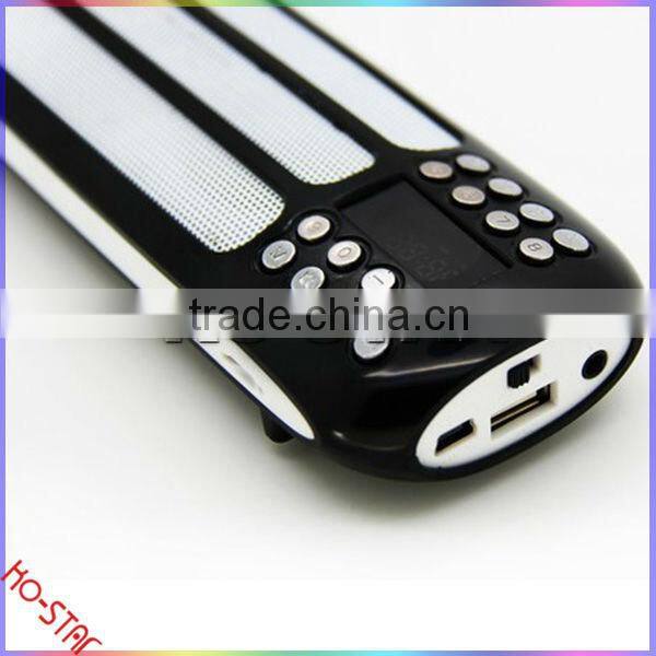 Rechargeable Li-ion Battery Portable Speaker with FM Radio