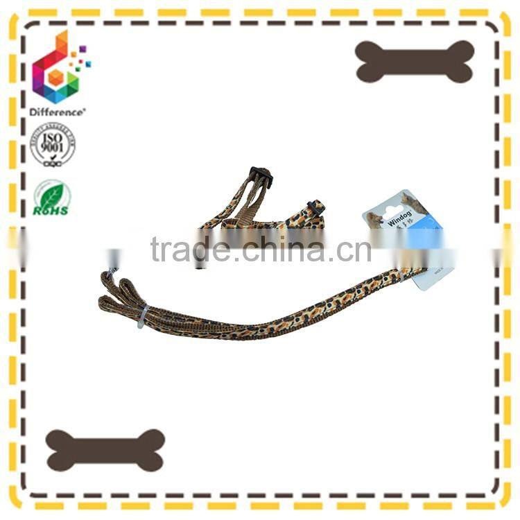 leopard print pet leash Long Leash Pet Nylon Dog Leash