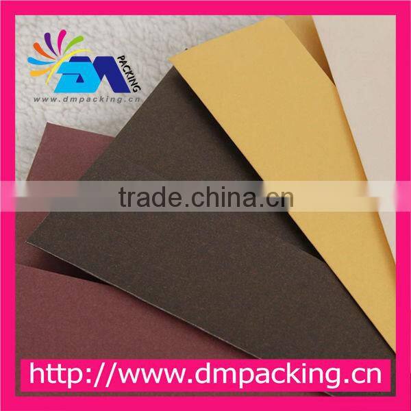 fancy design yellow brown red art paper envelope