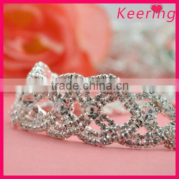 fashion design bling bling crystal cup rhinestone chain head jewelry WRC-229