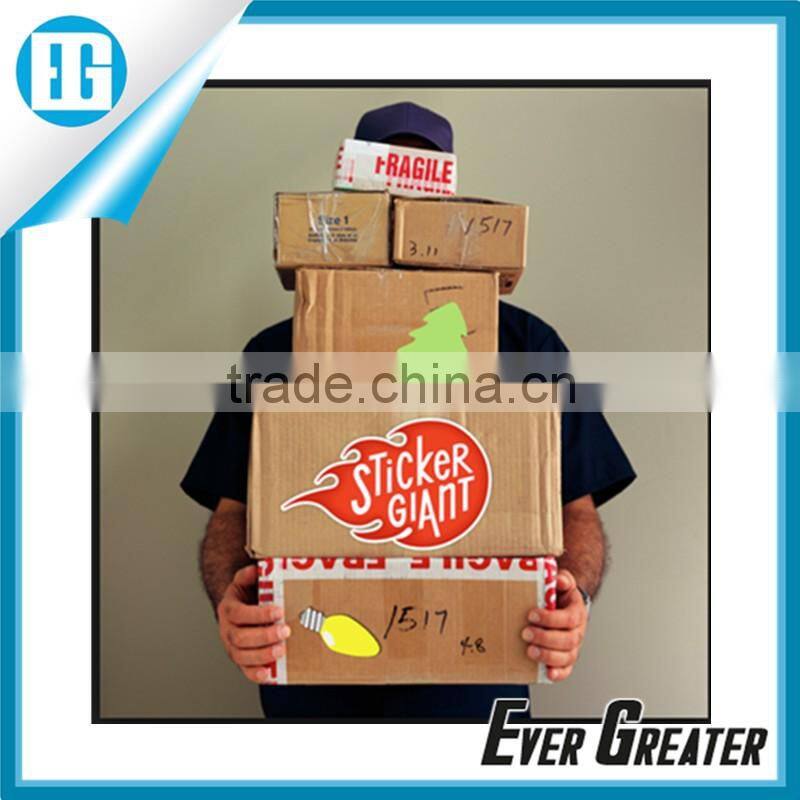 Clear Round Stickers,Diecut Label packaging label custom gift box sticker shoebox stickers