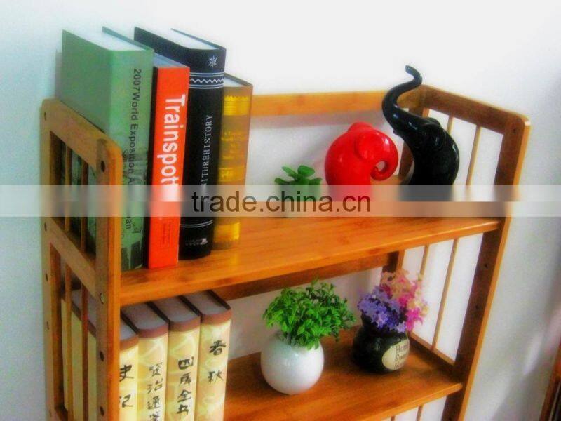2015 New Design bamboo bookshelf