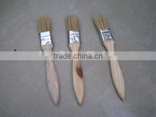 Barbecue BBQ wooden baking brush