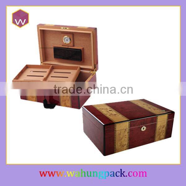 Custom long cigar humidor boxes (WH-1046-ML)