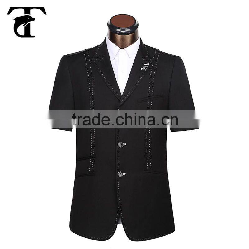 Chinese style men dress wear with standing collar