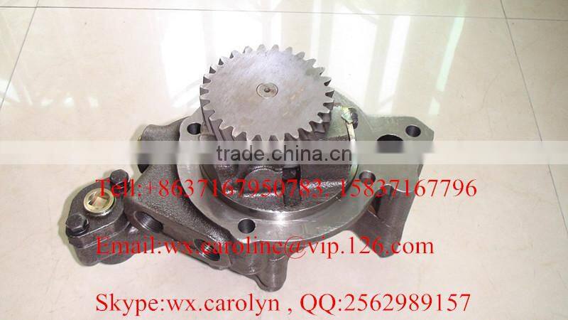 bulldozer machine engine oil pump