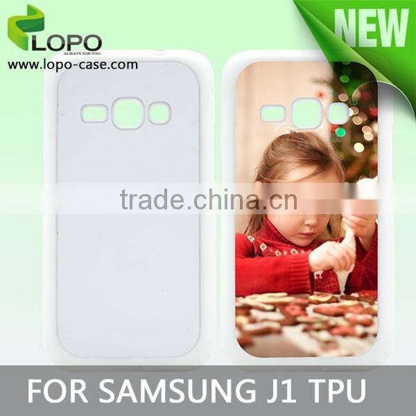 2016 Customized 2D Blank Sublimation Rubber Phone Case for Samsung Galaxy J1