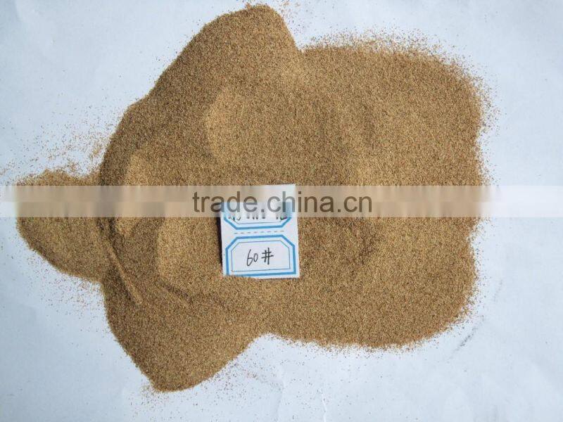 High performance sandblasting polishing material walnut shell