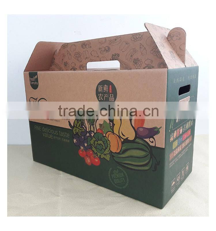high quality recycle fruit packing display box