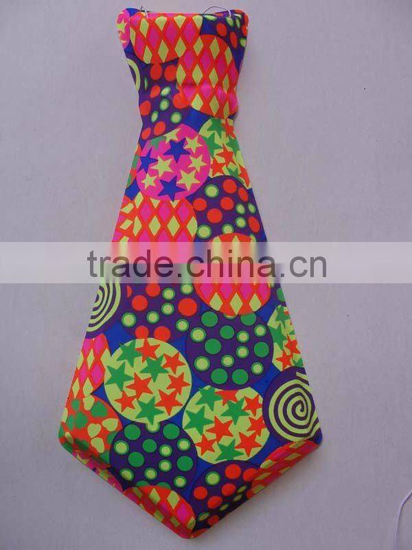 cheap neckties with printed flower pattern