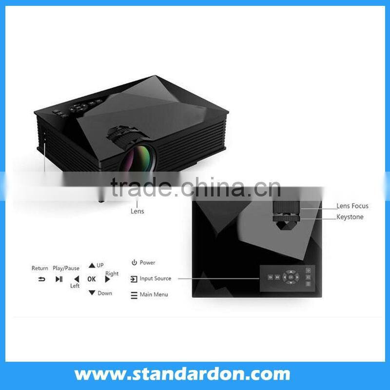 Multi-media Mini 800 Lumens Portable LED Projection Micro Home Theater