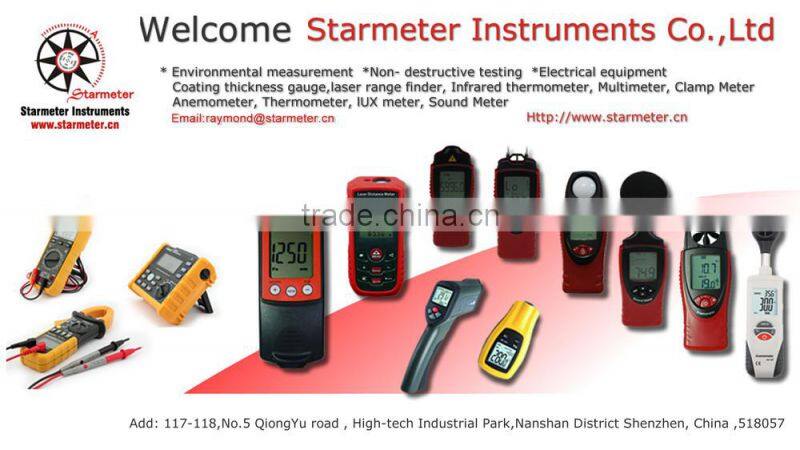 Professional 3 1/2 Manual Range 2000 Counts digital auto multimeter